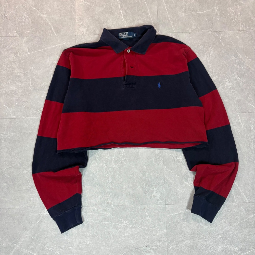 Polo Ralph Lauren cropped rugby long sleeve